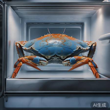 螃蟹冷藏2-3天,鲜活优先食用