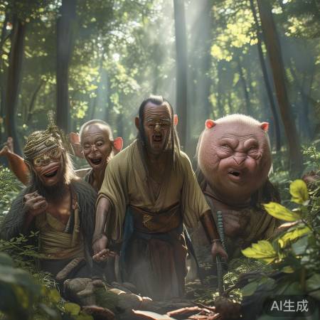 西游记：师徒闯荡，团结力量