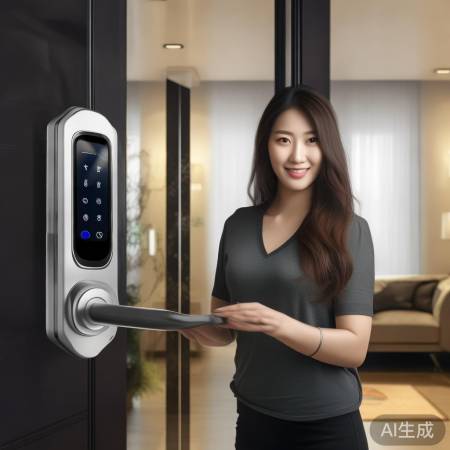 智能锁潮流，安全生活新选择