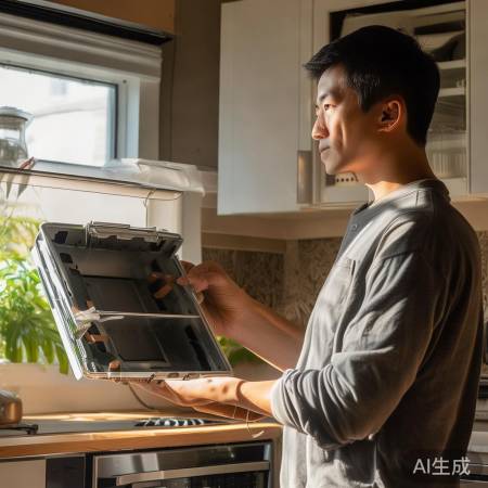 厨房油烟机盖打开技巧