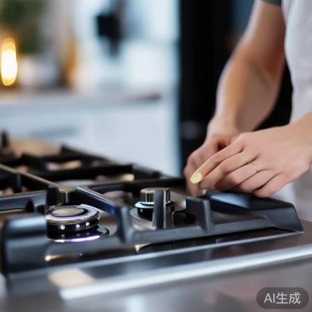 安装皮圈前,先关闭燃气。