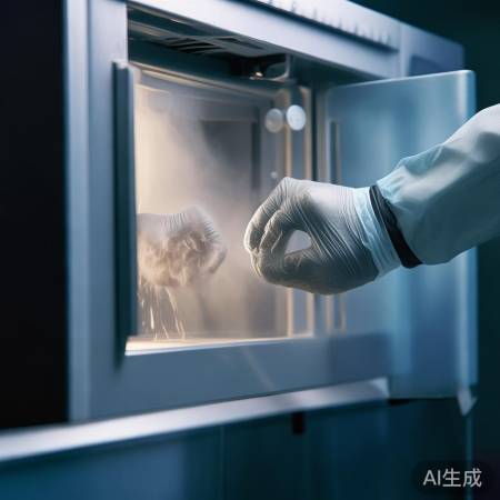 消毒柜清理异物,注意安全