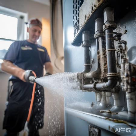 清洗壁挂炉管道