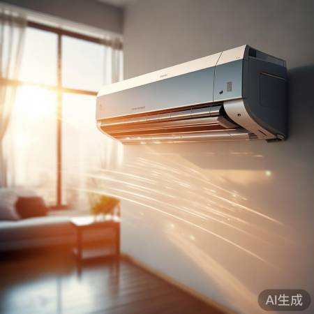 空调装阳光处,升温快