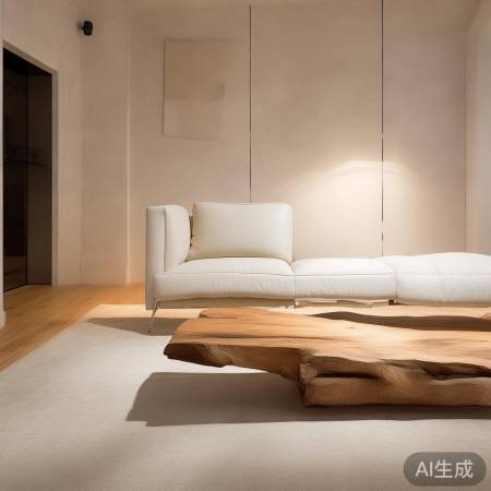 简约家具，白橡色搭配