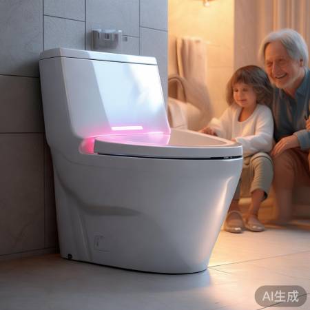 “智能马桶，操作简便，温暖冬天