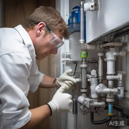 检查连接处，防漏水