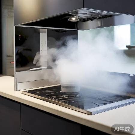 集成灶排烟快，油网易清洁