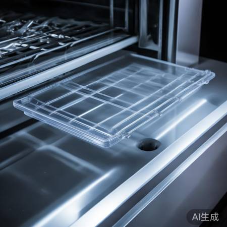 消毒柜挡板稳固放置