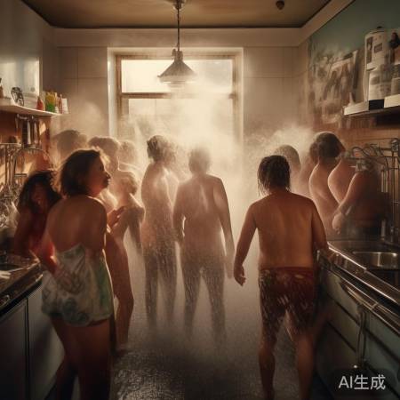 热水器高峰时段,家家抢热水