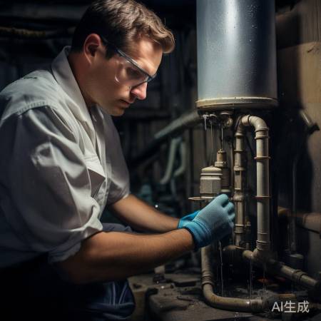 查找热水器漏水点