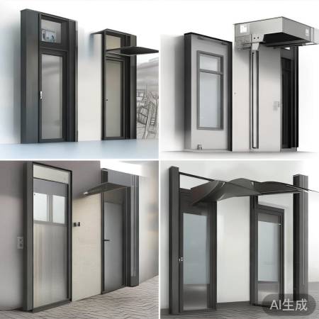 多种雨棚设计，美观实用