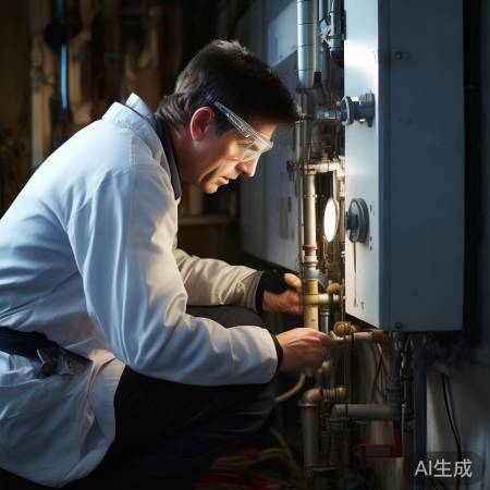 壁挂炉检修,解决沙眼漏水
