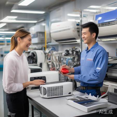 空调选品牌,看售后服务