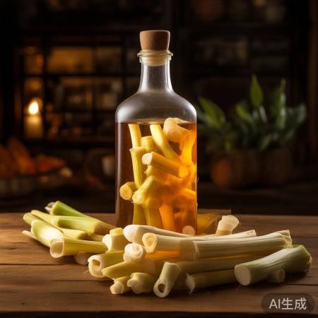 白酒浸泡春笋,恢复新鲜