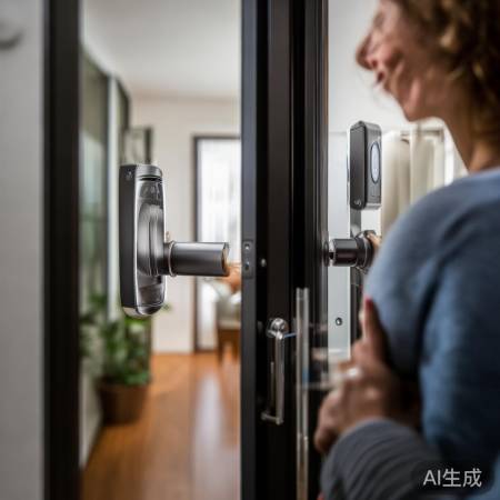 指纹锁防泄露,慎录指纹,常换密