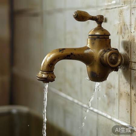 水龙头接口有水渍或水压不稳定，