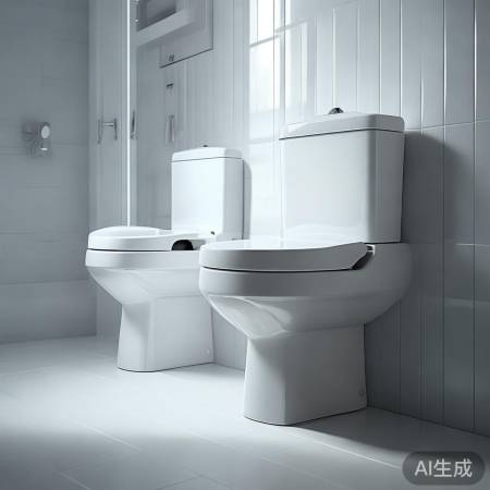 马桶深度适中,高度40cm,舒