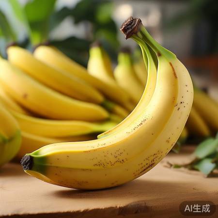 香蕉自然现象,无损健康