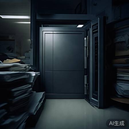 保险柜藏隐蔽处