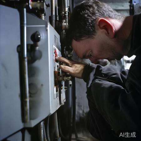 检查管道排气