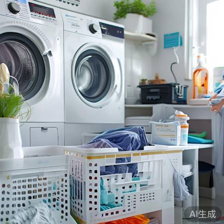 洗衣机清洁三步走