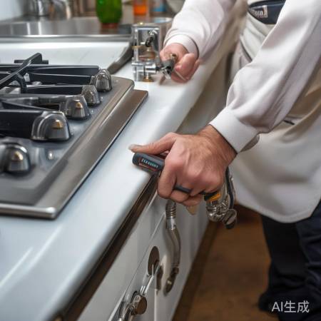 燃气灶检查防泄漏
