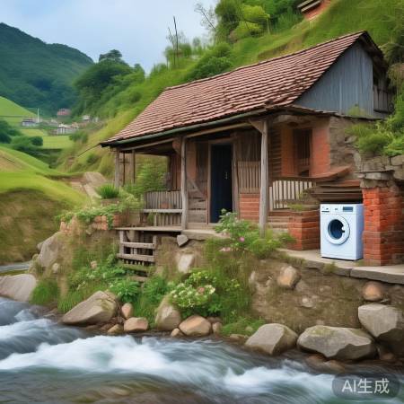 农村平房:洗衣机抉择