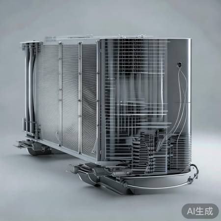 冷凝器:热泵散热核心
