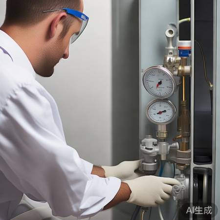 热水器压力低,检查内部零件