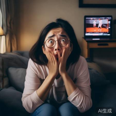 新手妈妈看乒乓球比赛纠结