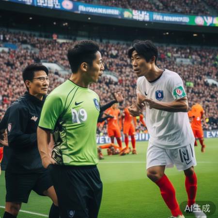 前韩国国脚疑云重重：质疑裁判背后真相？