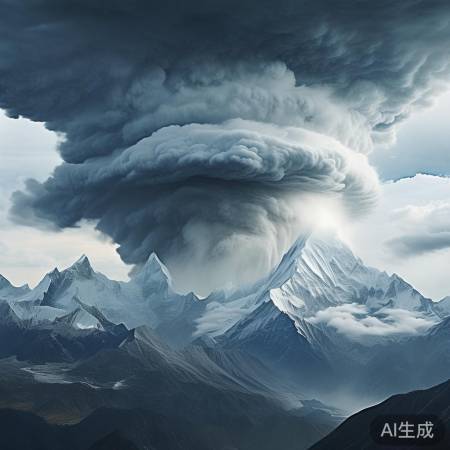 气旋撞击喜马拉雅？真相揭秘！