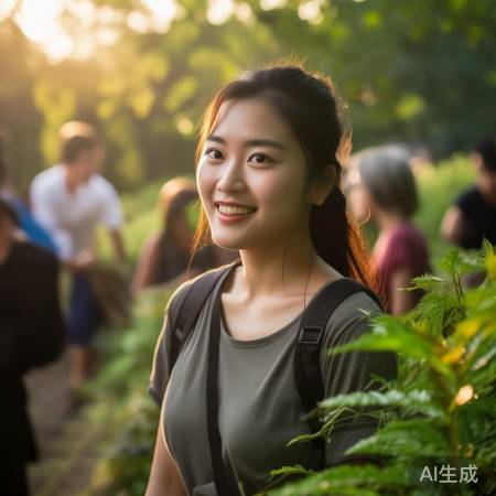 撞脸王祖贤！景区惊现绝美女生，上班日常引热议