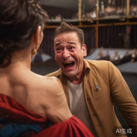 何炅泪洒现场！杨丽萍一句话让他当场说哭